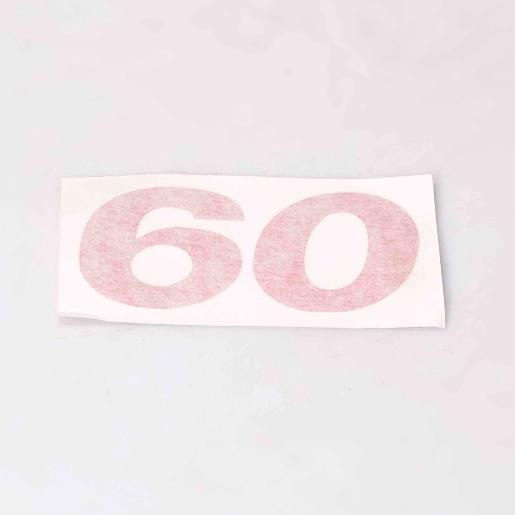 MODEL LABEL - INCH 60 MODEL LABEL - INCH 60