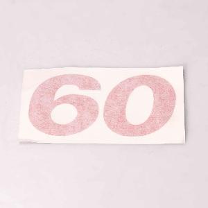MODEL LABEL - INCH 60 MODEL LABEL - INCH 60