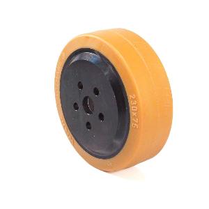 RODA TRACAO - D230X75 TOPTHANE 92 SH RODA TRACAO - D230X75 TOPTHANE 92 SH