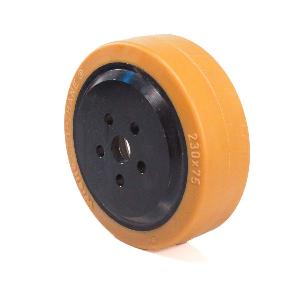 RODA TRACAO - D230X75 TOPTHANE 92 SH RODA TRACAO - D230X75 TOPTHANE 92 SH